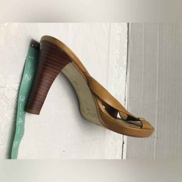 UNISA Camel Open-Toe Heels - Picture 6 of 13